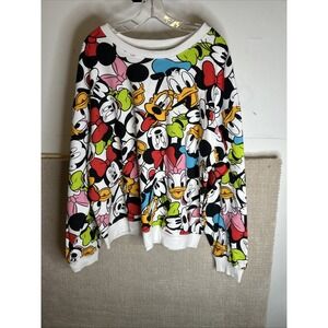 Disney Mickey And Friends Disney Crew Neck Sweatshirt Size 3XL (21) New